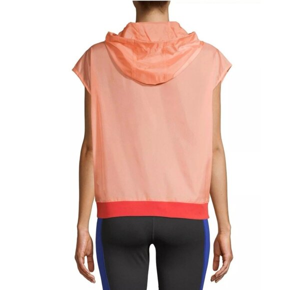 3/$30 AVIA | Windbreaker Vest Jacket, Colorblock Orange - Picture 2 of 6